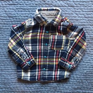 Reversible button up shirt